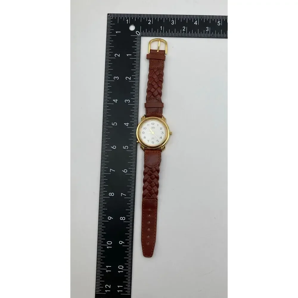 VTG Unique 90's Timex Indiglo Men's Watch 36mm - New Battery Adjustable WR